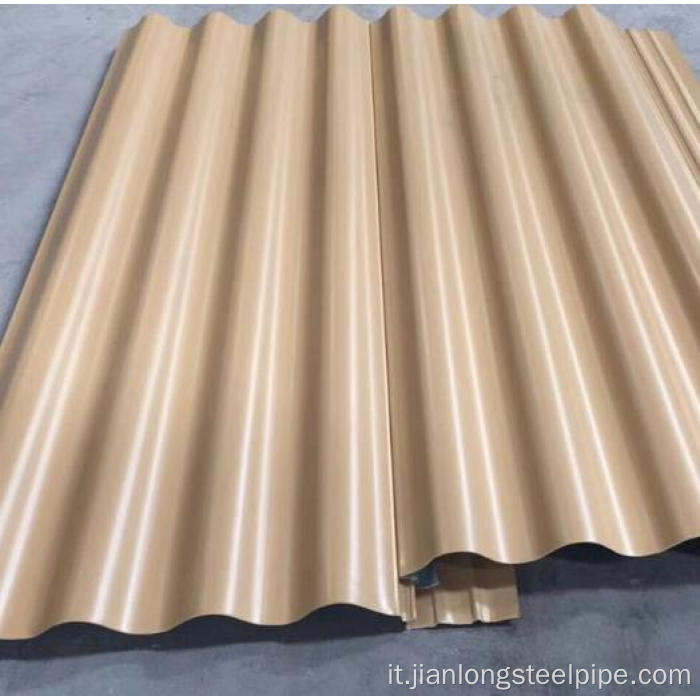 Zincato tetto galvanizzato zincato